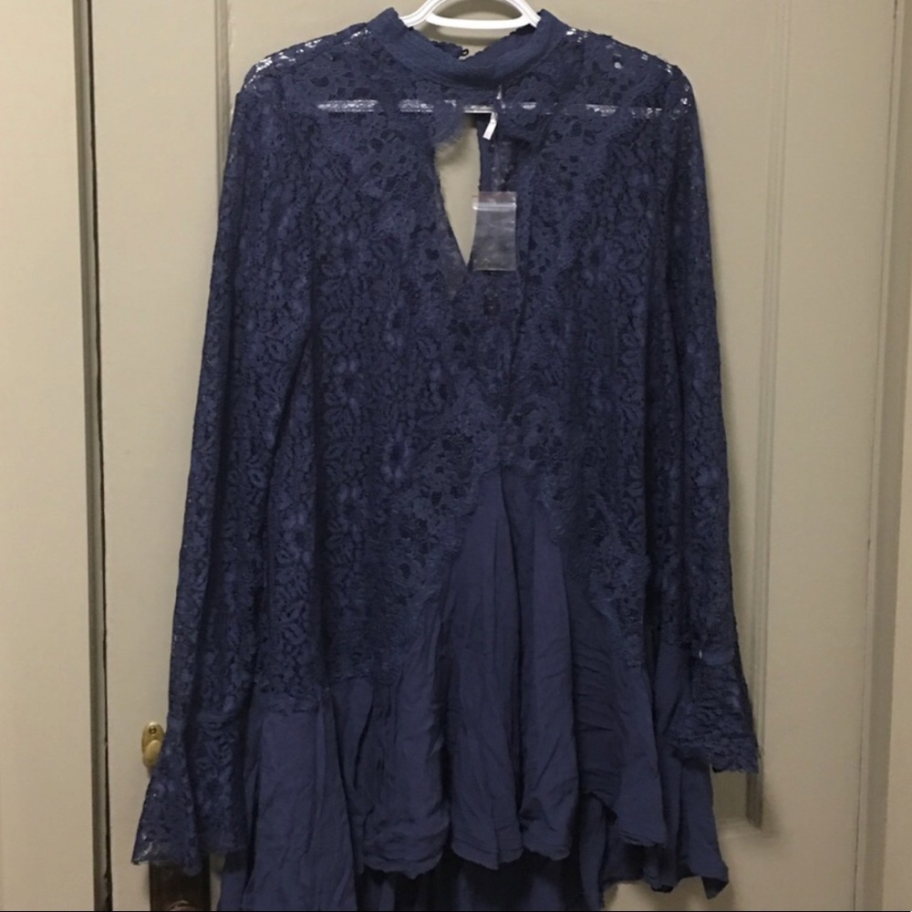 Free People SECRET ORIGINS PIECED TUNIC